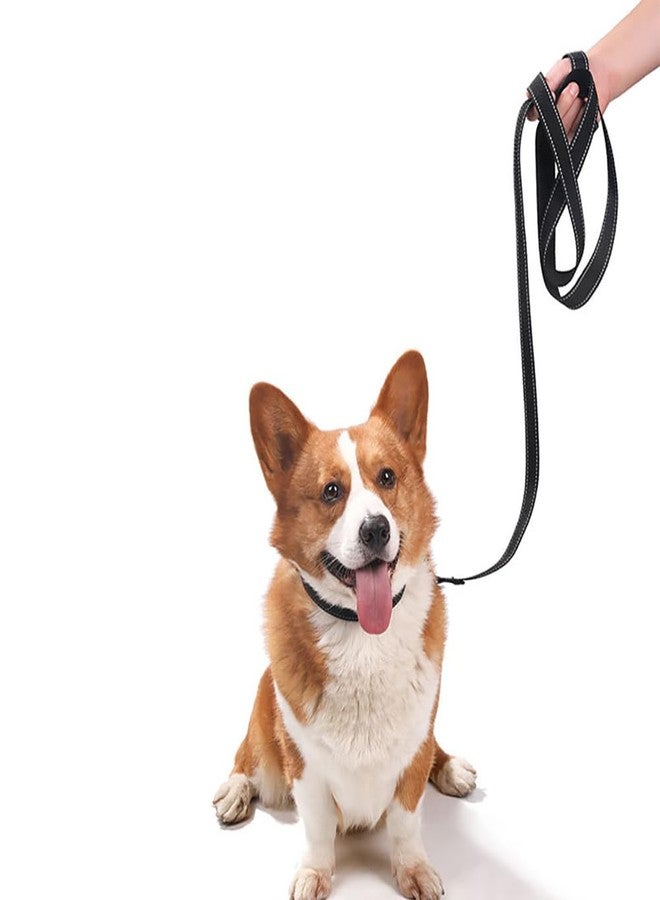 ccHuDE Reflective Dog Leash Strong Durable Leashes Puppy Training Leashes Black Pet Leashes Wide Traffic Leash with Strong Clip 3m - Image 4